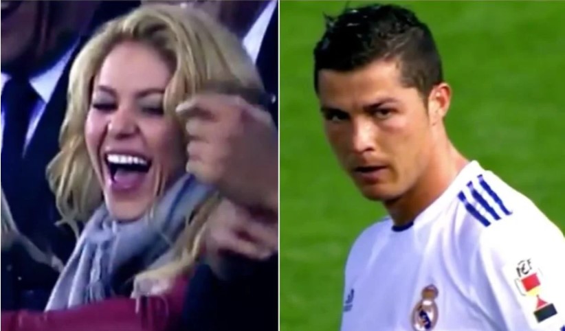 Ronaldonun onu ələ salan Şakiranı peşman etdiyi an 