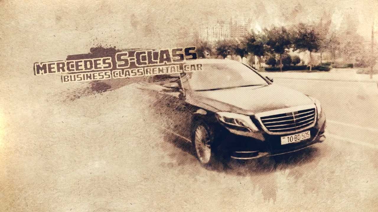 Rent a car Baku şirkətindən Mercedes S-class həftəlik aksiya