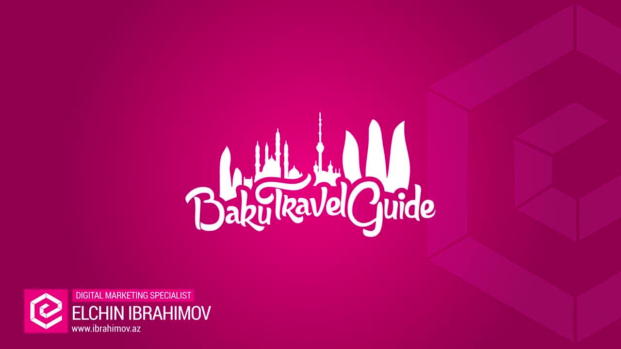 Baku Travel Guide üçün logo və korporativ üslüb hazırlanması