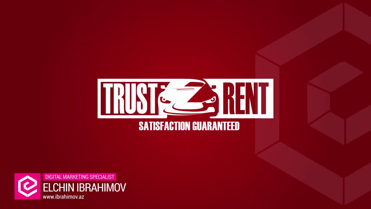 TrustRent şirkəti üçün logo və korporativ üslüb hazırlanması
