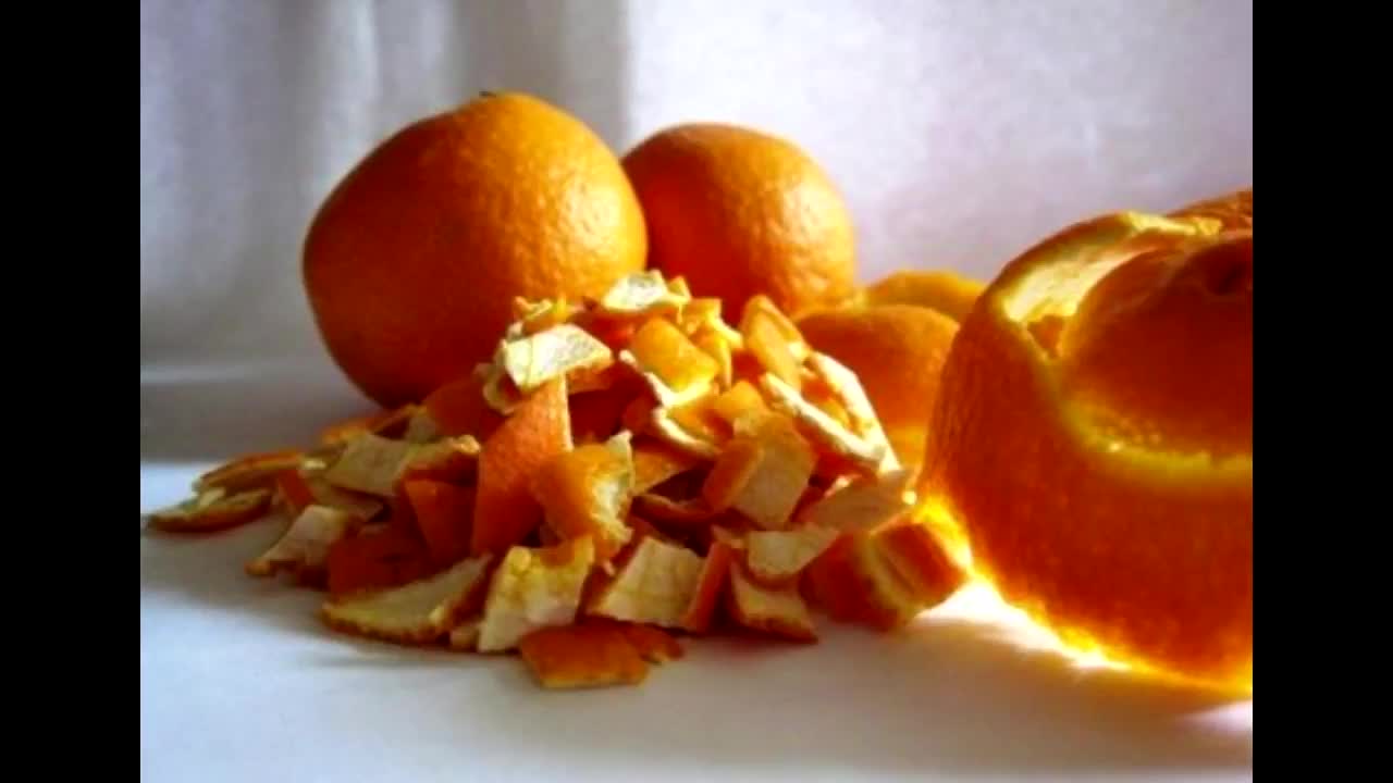 Portağal qabıqlarını atmayın! Çox faydalı resept
