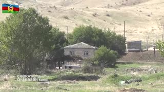 Cəbrayılın işğaldan azad olunan Daşkəsən kəndinin videogörüntüsü