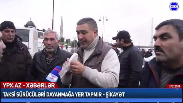 Taksi sürücüləri dayanmağa yer tapmır - ŞİKAYƏT