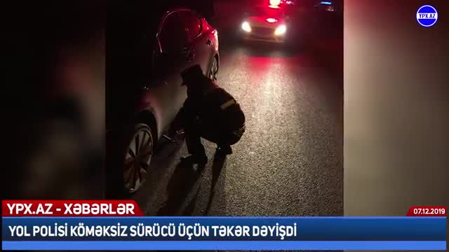 Yol polisi köməksiz sürücü üçün TƏKƏR dəyişdi