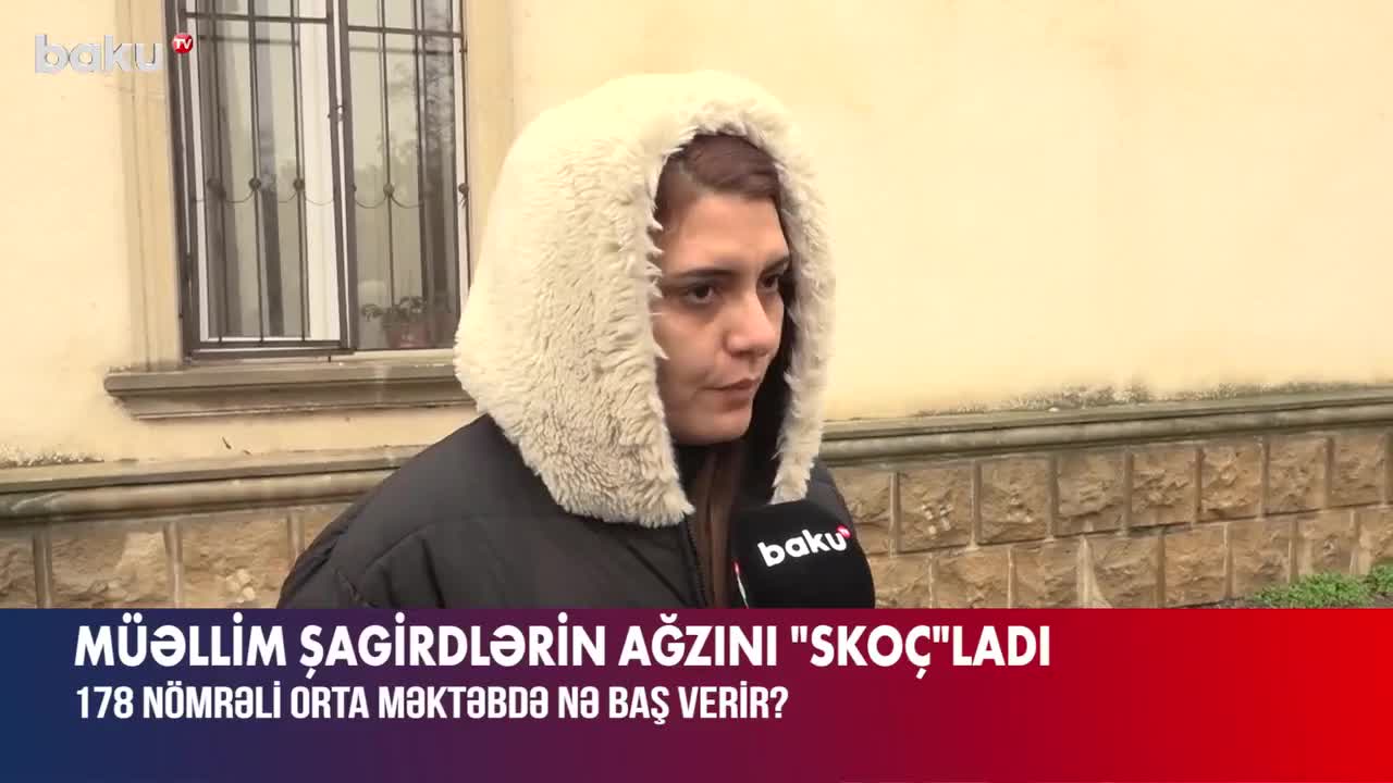 Müəllim dərsdə şagirdlərin ağızlarını “skoçlayıb?” 