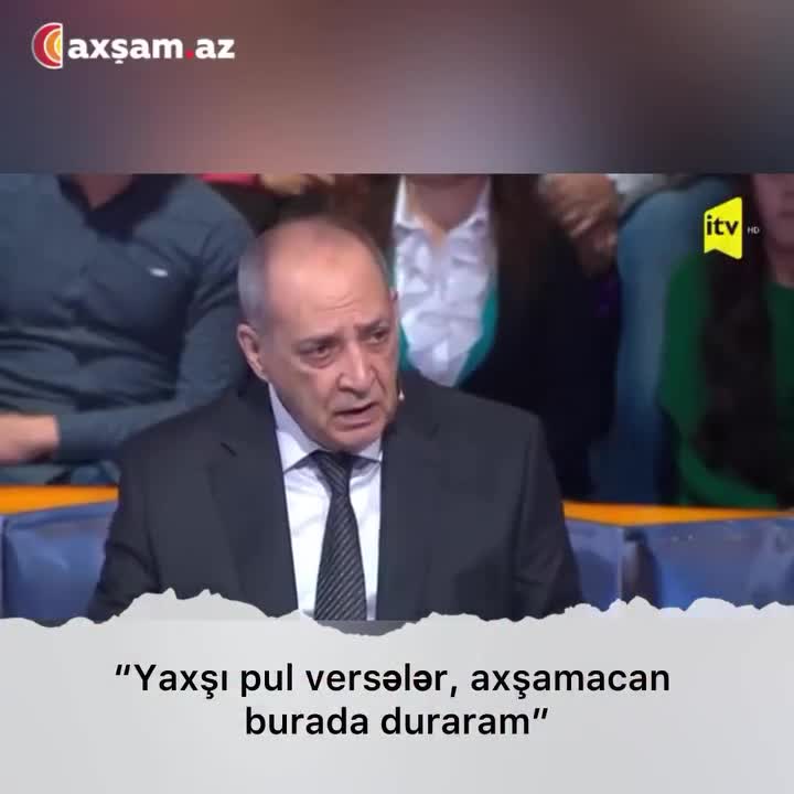 “Yaxşı pul versələr, axşamacan burada duraram”