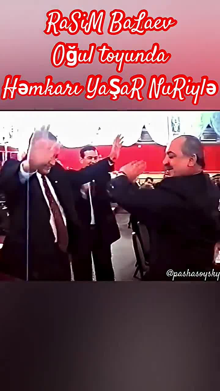 Yaşar Nuri və Rasim Balayevin unudulmaz rəqsi 