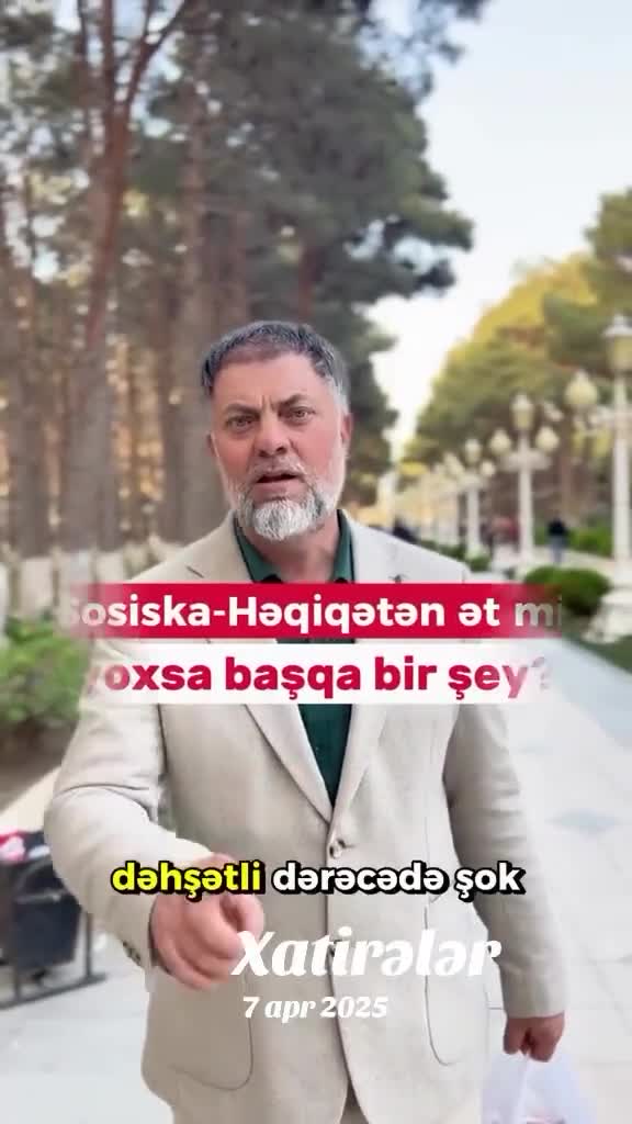 Ssosiskaların içindən çıxanlar dəhşətə gətirdi 