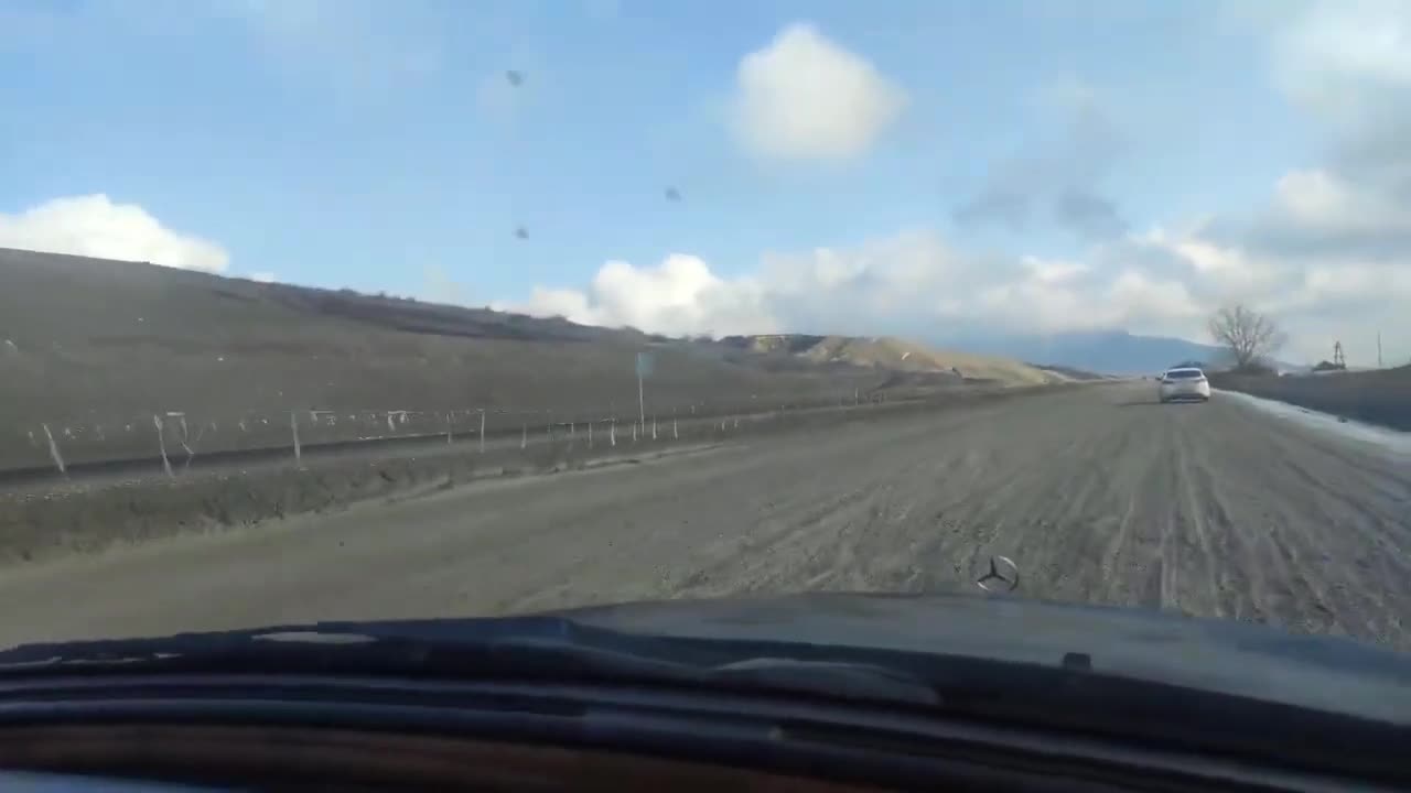 AAYDA Ağdam-Xankəndi yolunun təmirini yarımçıq qoydu 