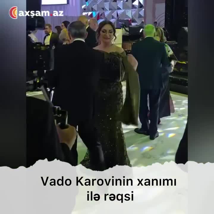 Vado Karovinin xanımı ilə rəqsi 