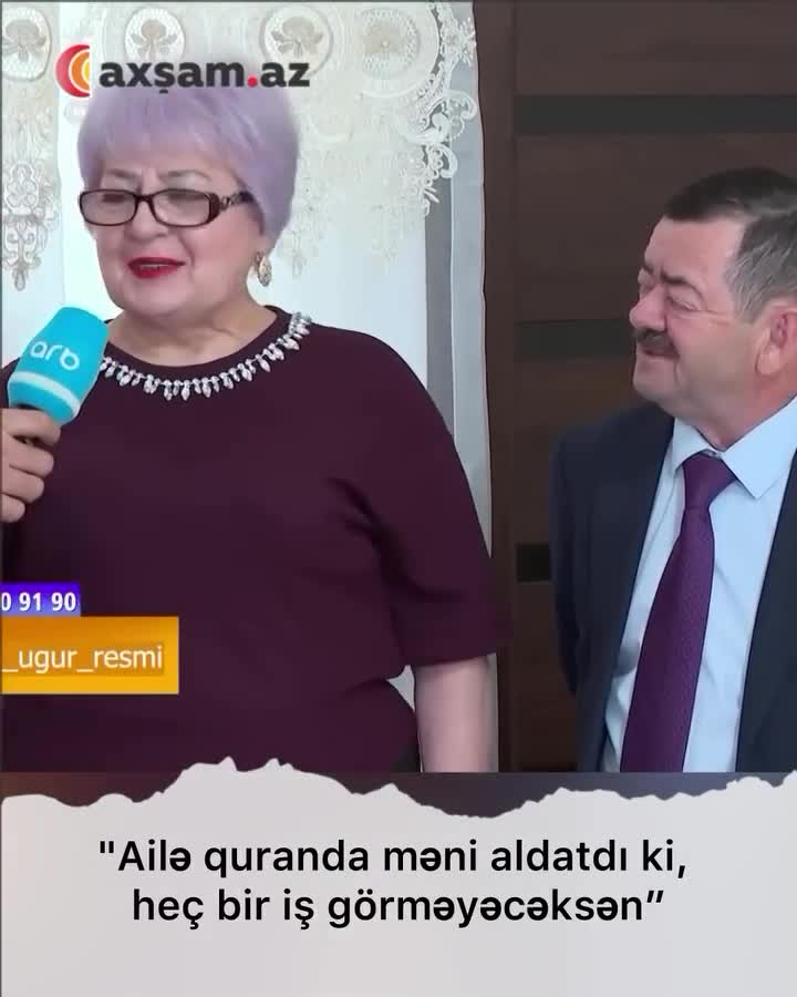 "Ailə quranda məni aldatdı ki,..."