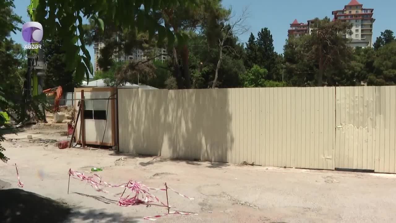 Bakıda tikinti şirkəti ilə sakinlər arasında narazılıq
