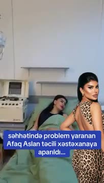 təcili xəstəxanaya yerləşdirildi 
