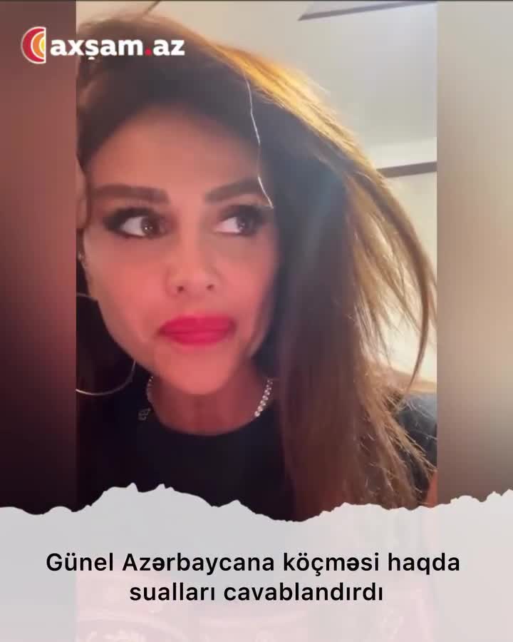 Günel Azərbaycana köçməsindən danışdı 