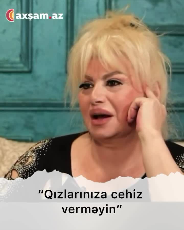 "Qızlarınıza cehiz verməyin" 