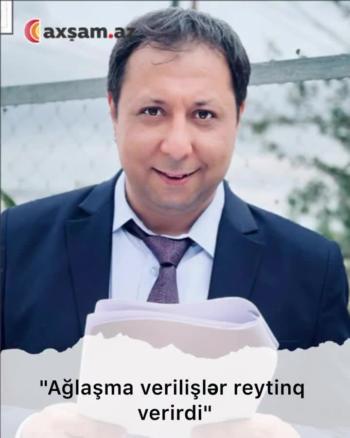 "Ağlaşma verilişlər reytinq verirdi" 