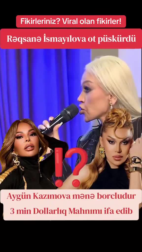 Aygün Kazımova Rəqsanəyə borcludur?