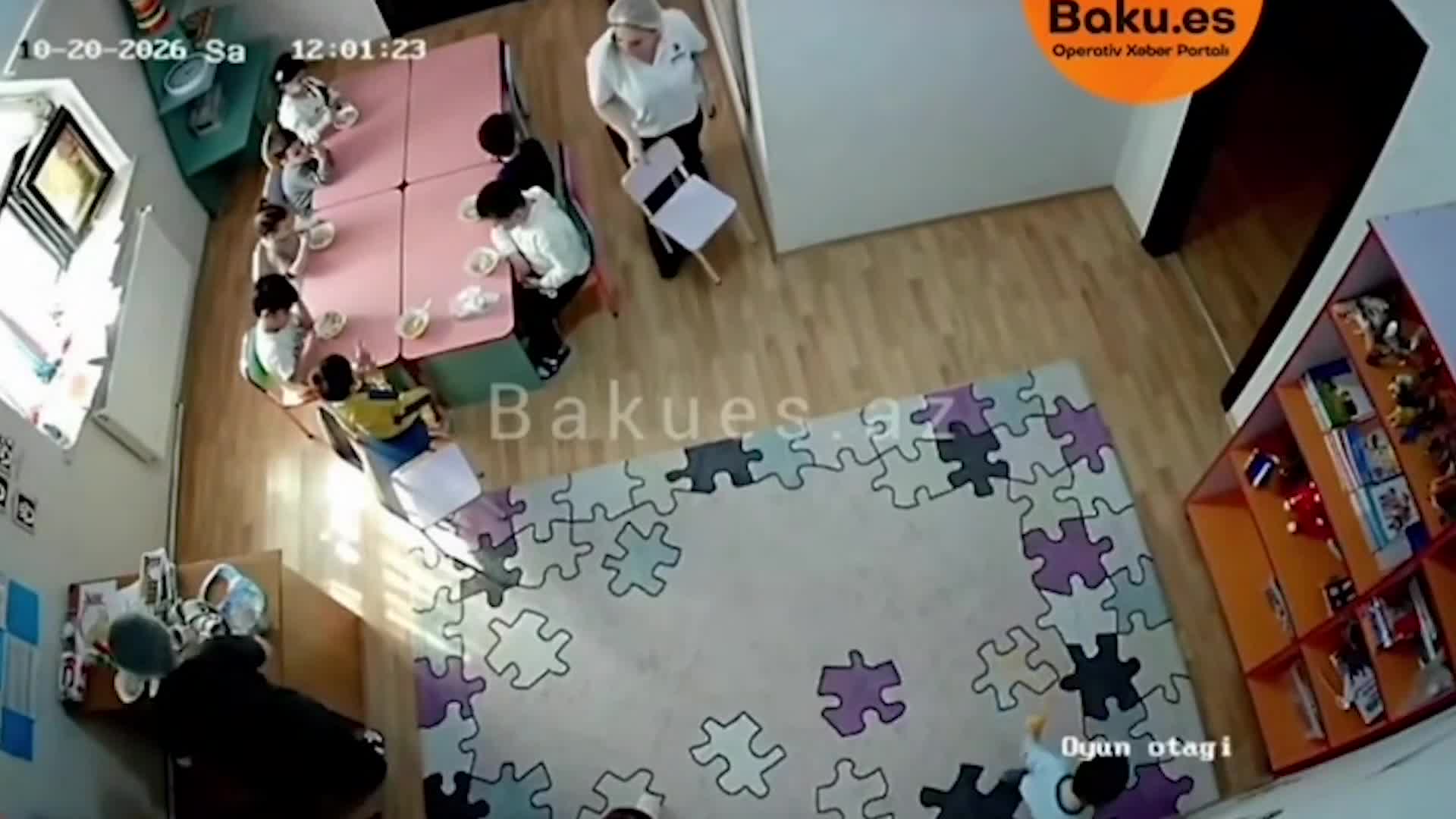 2 yaşlı autizmli uşağı kameradan kənara çəkərək vurdu