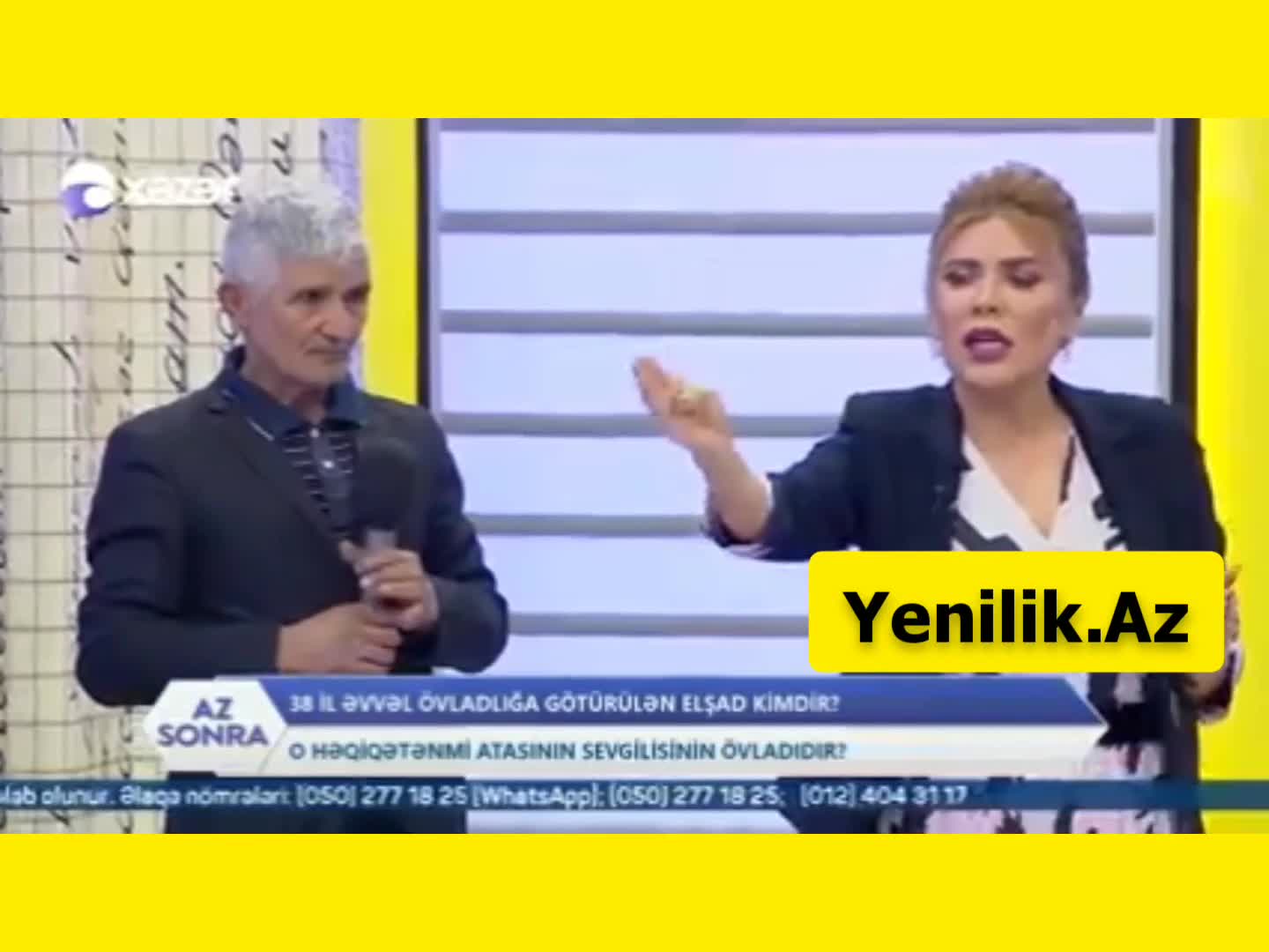 Xəzər TV-də biabırçilıq