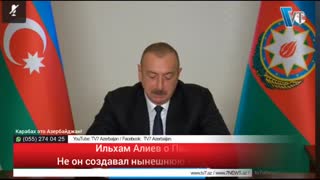 Ильхам Алиев о #Пашиняне: Не он создавал нынешнюю армию #Армении 