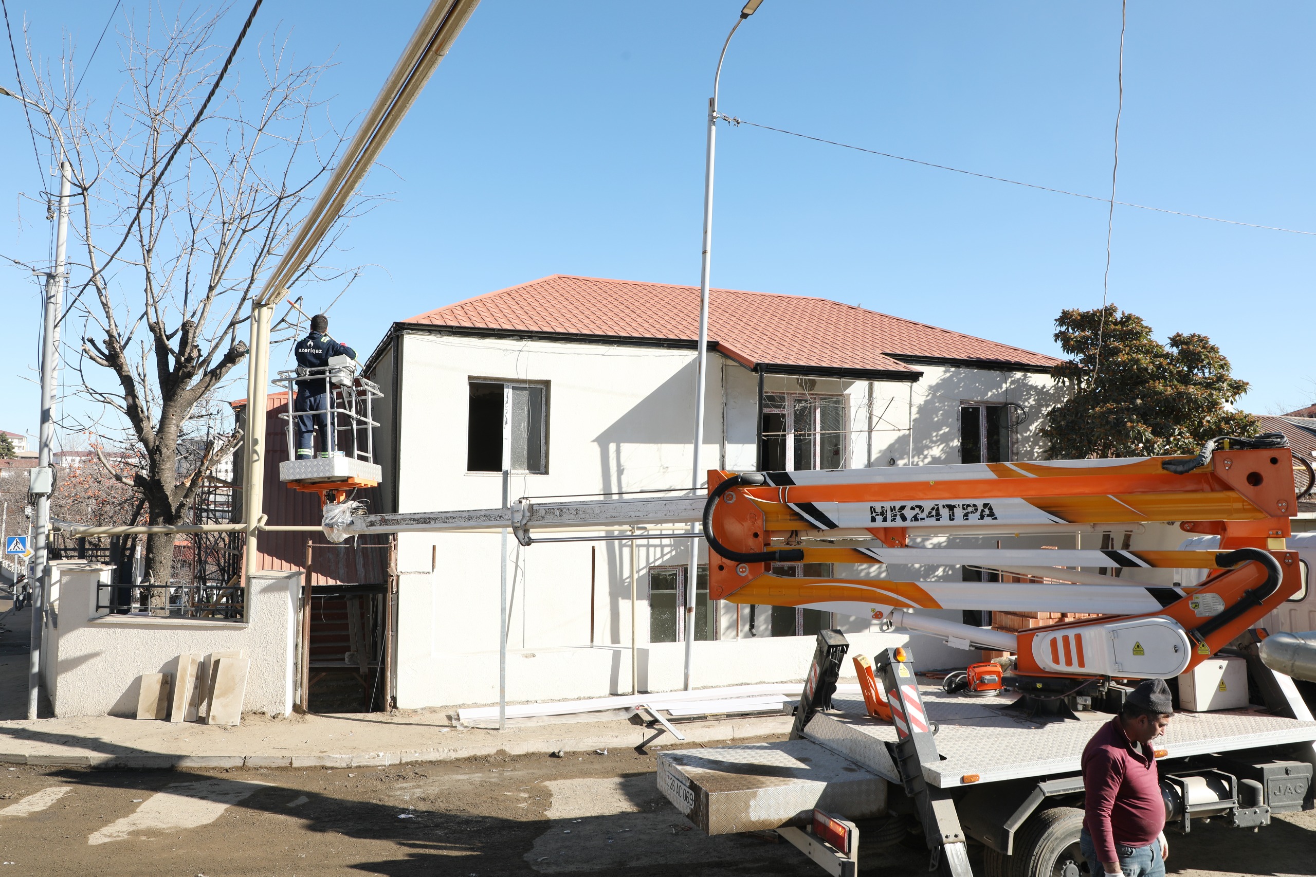 Kərkicahan qəsəbəsi qazlaşdırılır 