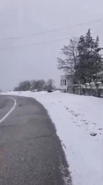 Ağsu yolu qara büründü