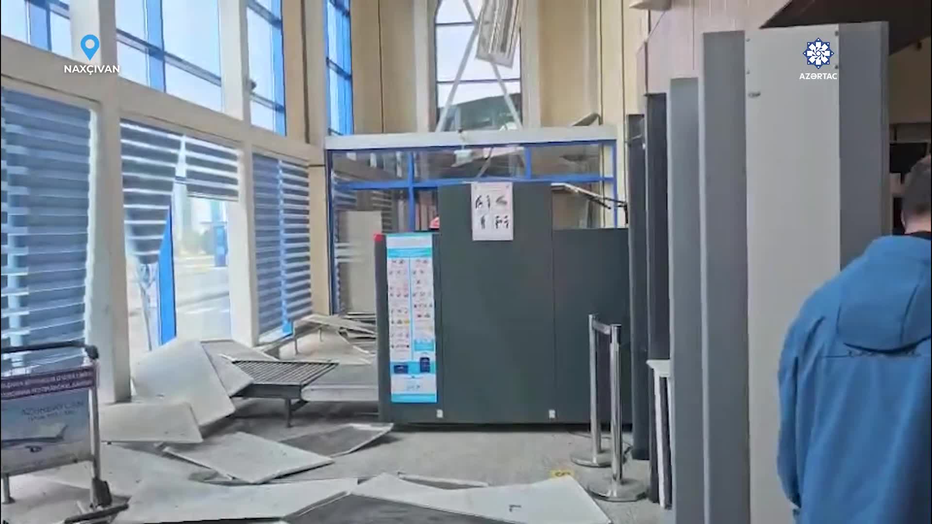 Naxçıvan aerportundan görüntülər-