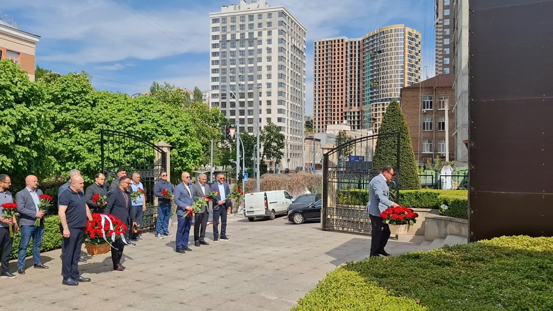 Kiyevdə H.Əliyevin doğum gününə həsr olunan aksiya təşkil edilib