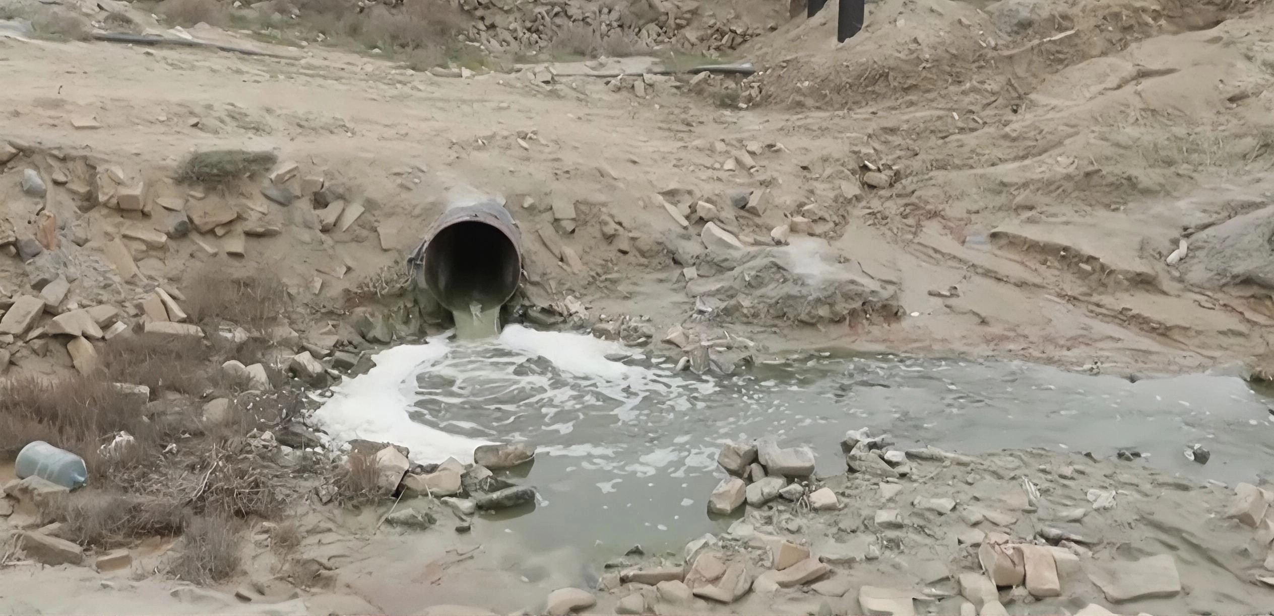 Masazır duz gölünə kanalizasiya suları axıdılır