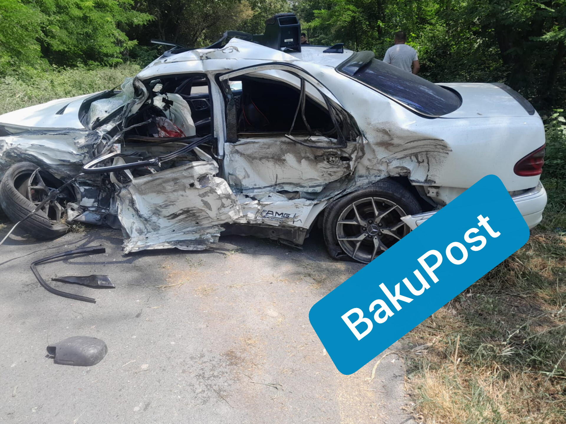 Qaxda ağır qəza: azyaşlı öldü 
