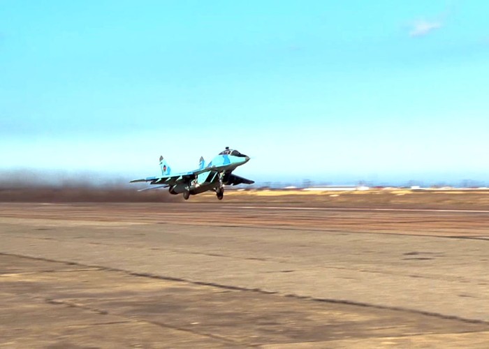 Azərbaycan MiQ-29-ları havaya qaldırdı
