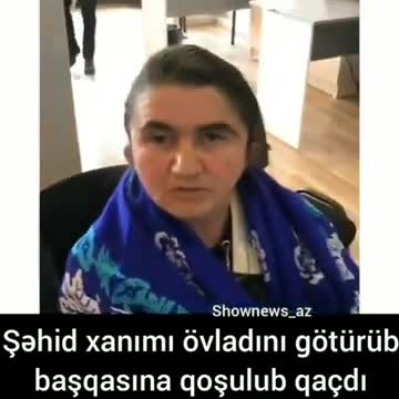 Azərbaycanda buda oldu: Şəhid yoldaşı qoşulub qaçdı