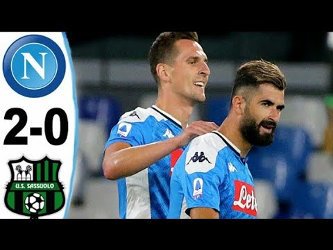 Napoli 2-0 Sassuolo (26.07.2020) Icmal