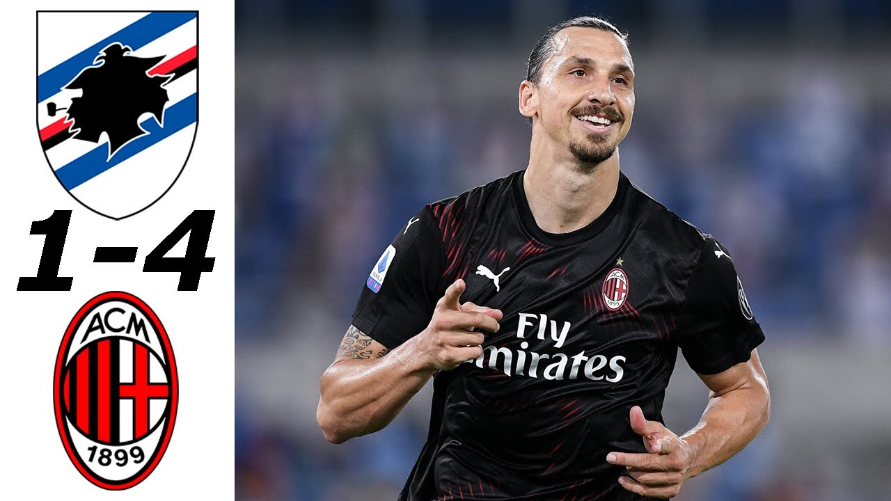 Sampdoria 1-4 Milan (29.07.2020) Icmal