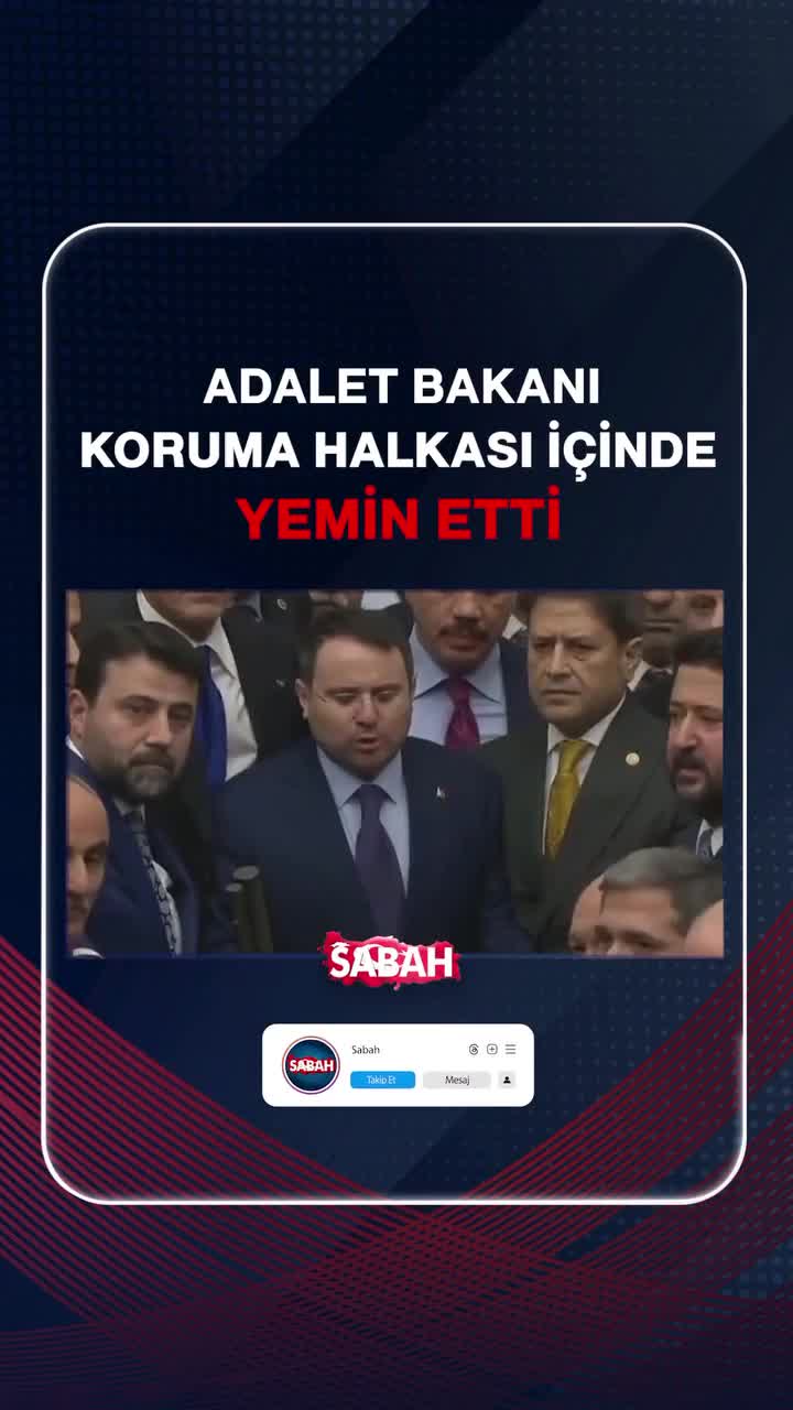 Türkiyədə yeni nazir bu şəkildə and içdi