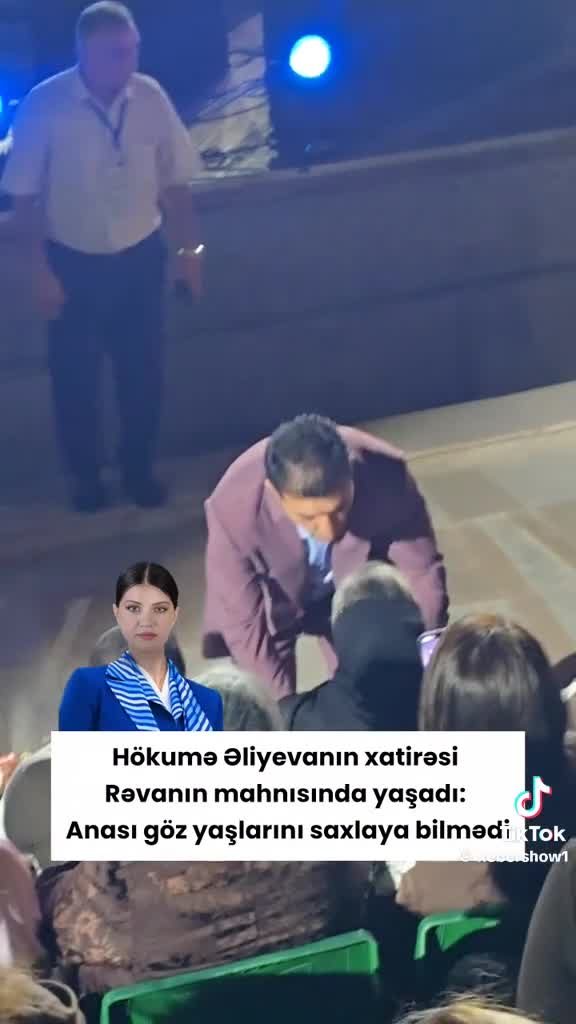 Rəvandan Hökumə Əliyevanın anasına duyğulandıran jest