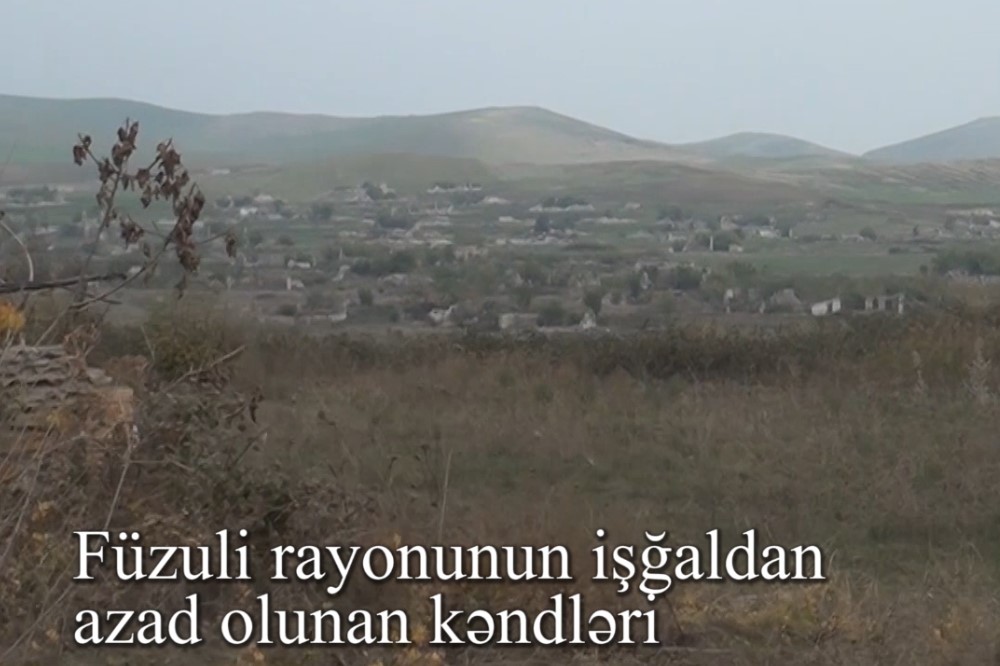 Füzuli rayonunun işğaldan azad olunan kəndləri
