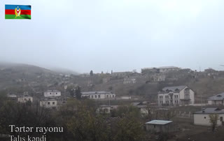 Tərtər rayonunun işğaldan azad olunan Talış kəndi