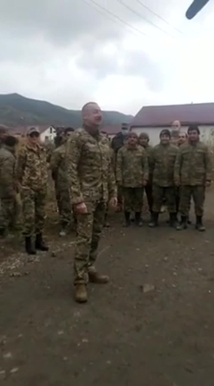 Ильхам Алиев посетил Губадлинский район.