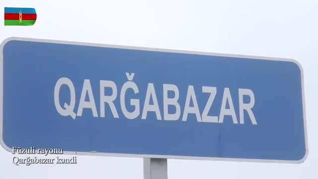 Füzulinin Qarğabazar kəndi - VİDEO