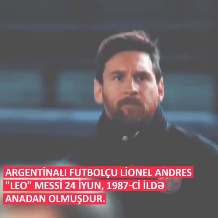 Messi'nin həyat hekayəsi 