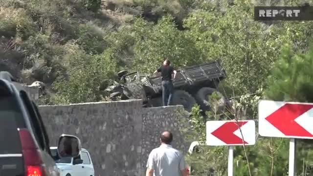 Hərbçilərimizi daşıyan avtomobil aşdı: 10-dan çox yaralı - Video