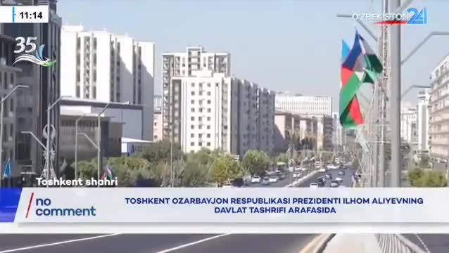 İlham Əliyevin səfəri Özbəkistan mediasının diqqət mərkəzində 