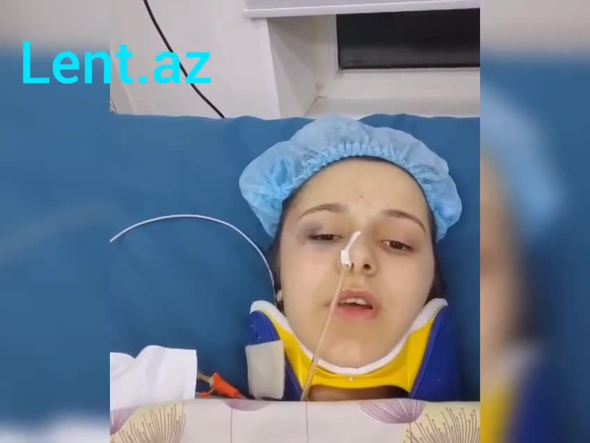 Aviaqəzadan sağ çıxan zaqatalalı qız anasına video göndərdi