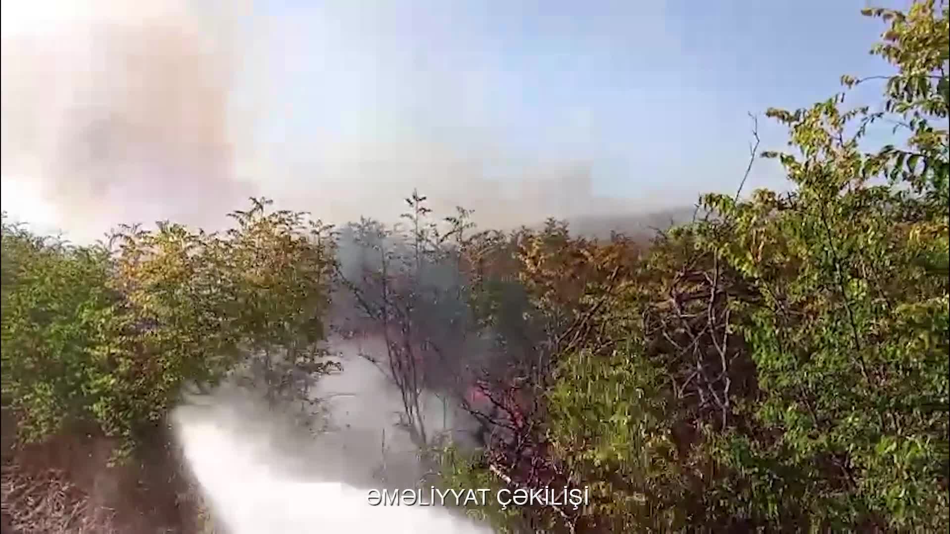 Cəlilabaddakı yanğına iki helikopter cəlb olundu