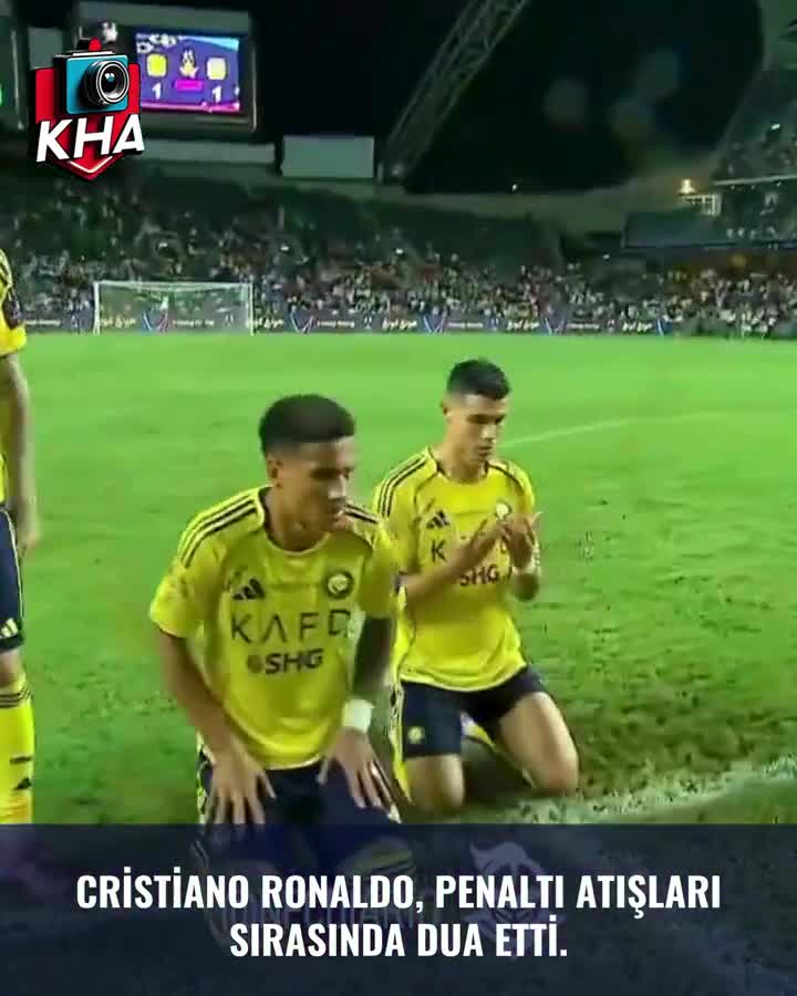 Ronaldo bu hərəkəti ilə diqqət çəkdi 