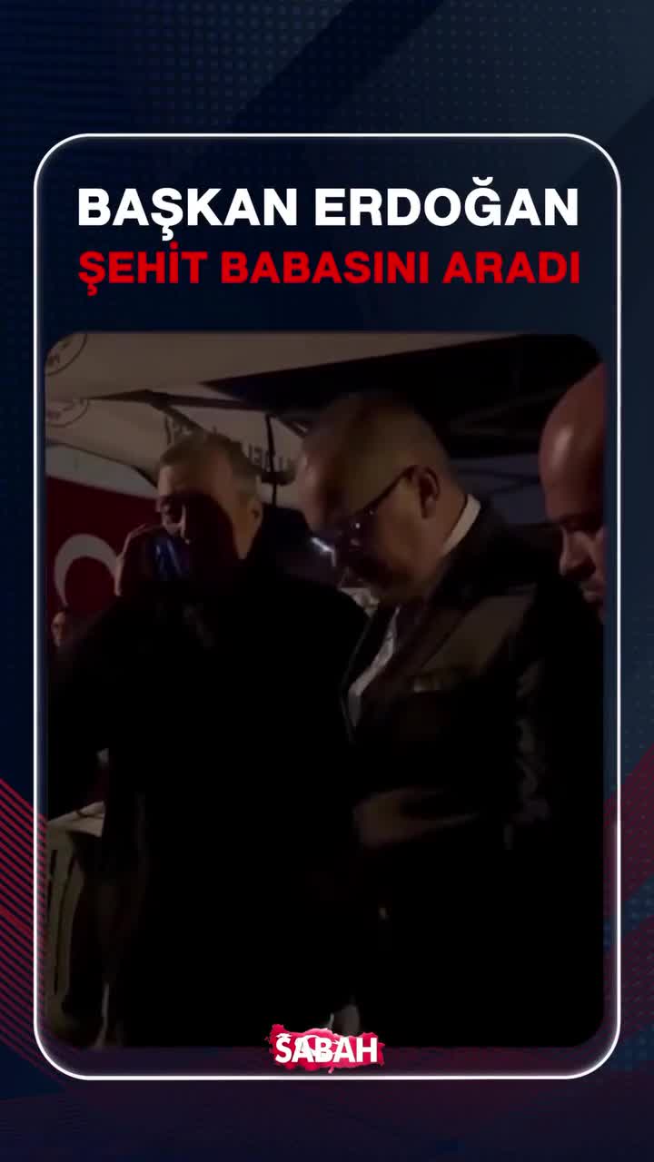 Ərdoğan şəhid olan hərbçinin atasına zəng etdi