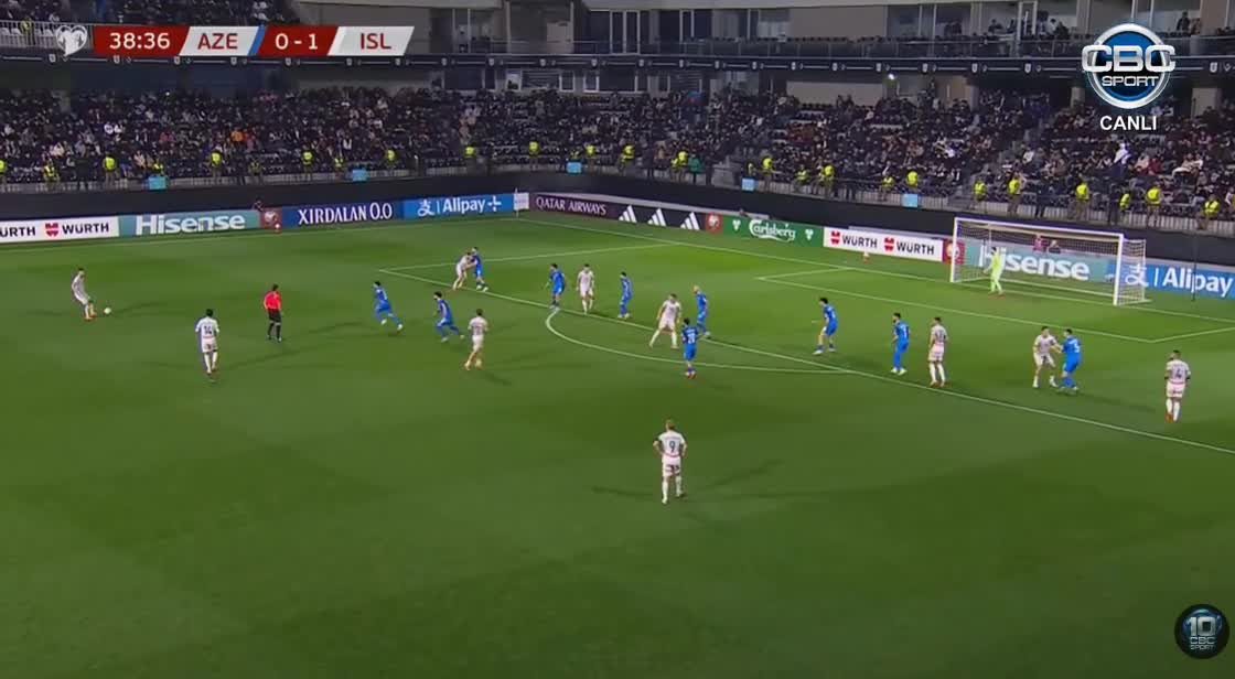 39-cu dəqiqədə Sverrir İnqason hesab arasındakı fərqi artırır