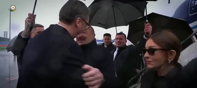 Prezidentin Serbiya səfərindən-Görüntülər