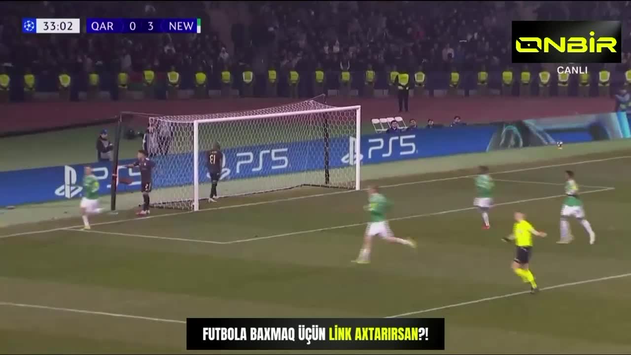 Entoni Qordon 34-cü dəqiqədə het-trik edərək hesabı artırır.